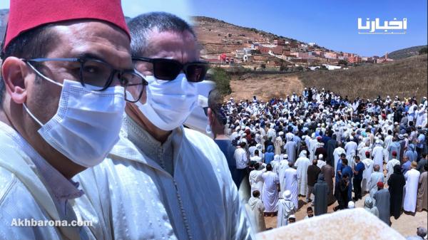 بحضور أمكراز وأخنوش .. جنازة مهيبة للفقيد ابراهيم بيشا بمسقط رأسه بتزنيت