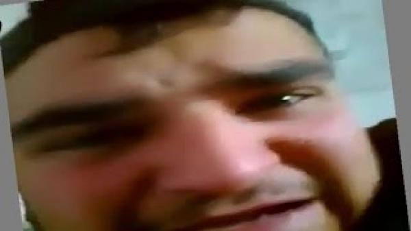 جندي سوري يبكي اثناء اقتحام الدولة الاسلامية " داعش " ارسل الفيديو لامه و هو محاصر