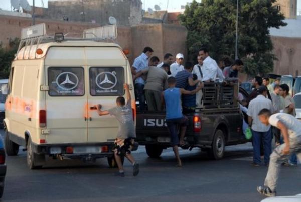 فضيحة ....ضبط ثلاثة "عسكريين" ينشطون في مجال النقل السري بخريبكة