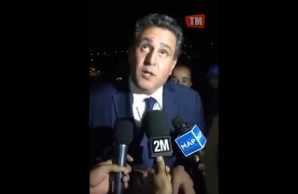 أول تصريح للوزير أخنوش حول حراك الريف