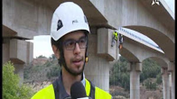 اعتماد تقنية “نينجا تيك” اليابانية لفحص قنطرة وادي أم الربيع