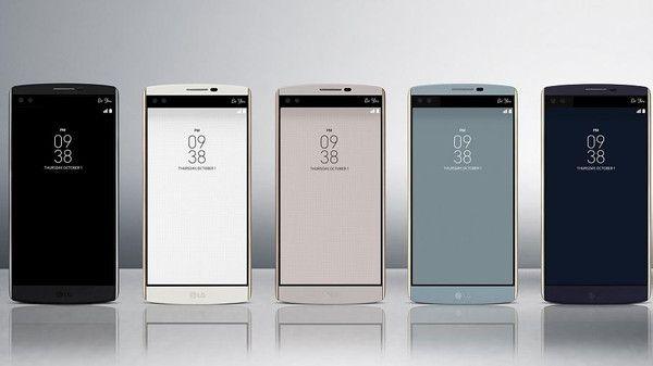 إل جي تكشف عن الهاتف LG V10 بشاشتين وكاميرتين