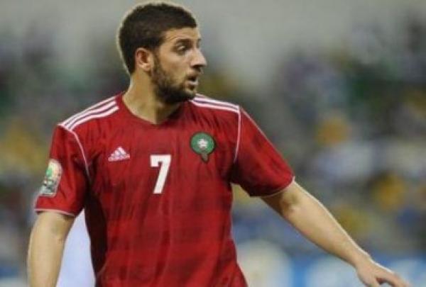 استبعاد تاعرابت من قائمة المغرب في أمم أفريقيا بعد "سب" مدربه الطاوسي