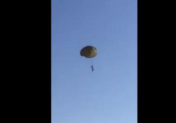 شاهد.. نجاة جنديين من موت محقق