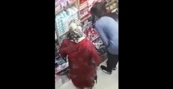 بالفيديو.. 3 فتيات حسناوات يسرقن مستحضرات تجميل من محل في المغرب