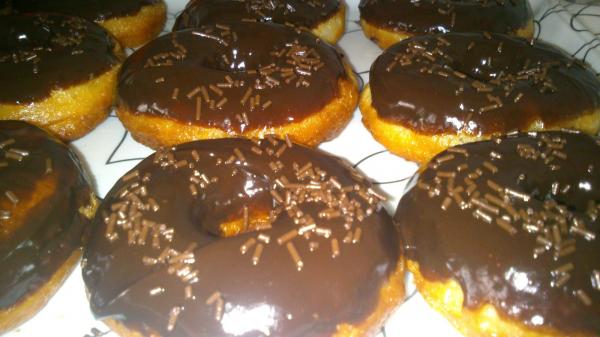 وصفة دونوت بالشكلاط