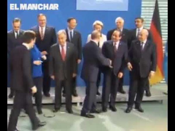 "تبون" يتعرض لموقف محرج في مؤتمر برلين من طرف "بوتين"