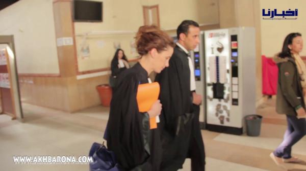 محامية فرنسية تحضر جلسة محاكمة توفيق بوعشرين