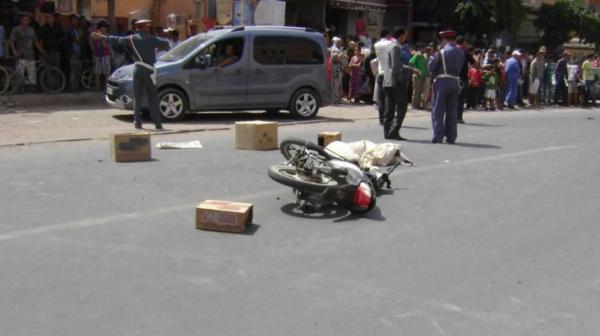 عاوتني ... دراجة نارية صينية الصنع تدهس شابا وتنهي حياته بطريقة مآساوية