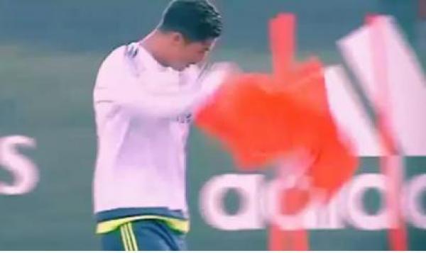 كريستيانو رونالدو يغادر تدريبات الريال غاضبا (الفيديو)
