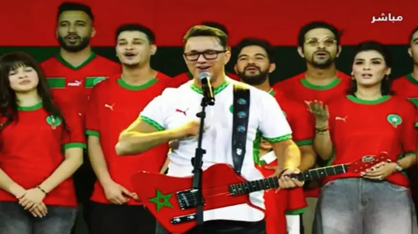 "ريدوان" يرد على انتقادات أغنية قرعة المغرب 2025