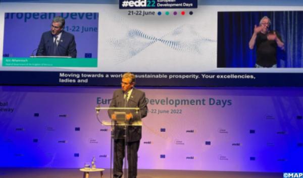 أخنوش: المغرب سيصاحب الاتحاد الأوروبي في تنفيذ إستراتيجية "البوابة العالمية"