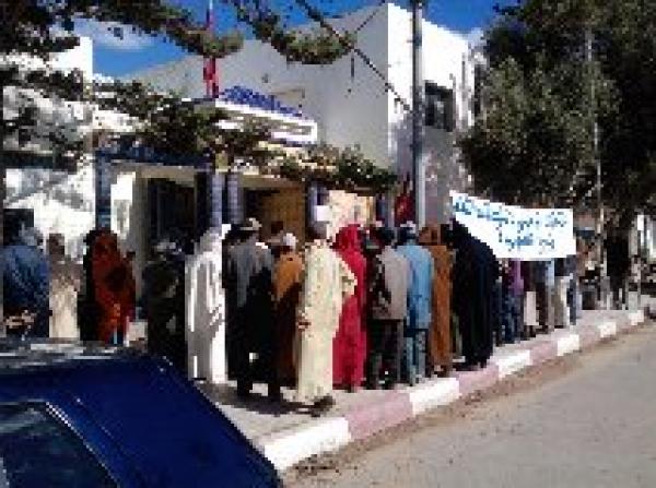 أوضاع التعليم بإقليم الصويرة :  ويستمر الخصاص واحتجاجات أساتذة يطالبون بسد الخصاص ...