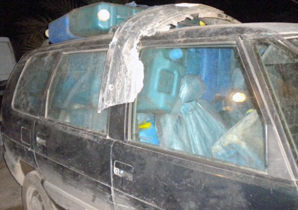 مصالح الأمن تحجز أزيد من2 طن ونصف من البنزين والكازوال المهرب