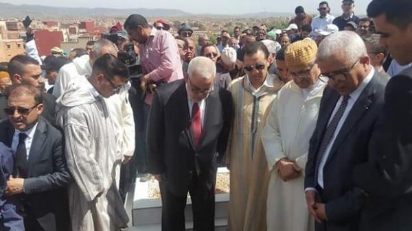 ابن كيران يحضر جنازة زوج حليمة العسالي