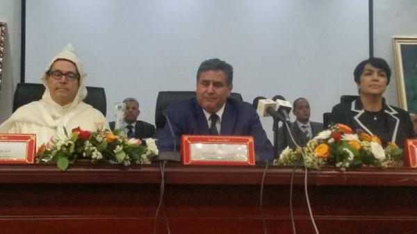 وزير الفلاحة والصبد البحري عزيز أخنوش يشرف على تنصيب والي جهة سوس ماسة