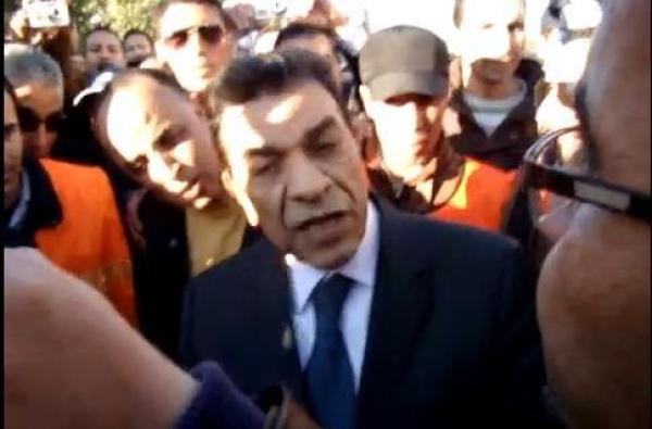 احتجاجات ضد وزير التعليم في طنجة