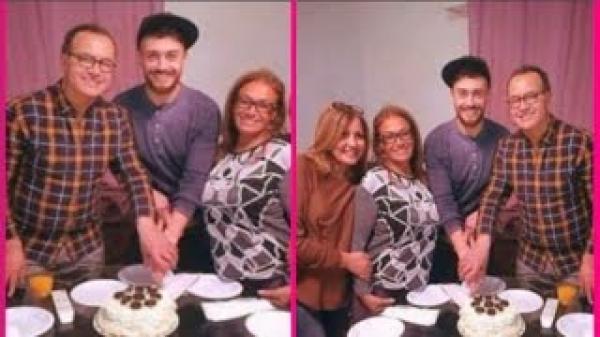 سعد لمجرد يحتفل بعيد ميلاده رفقة والديه بعدما حصل على الحرية