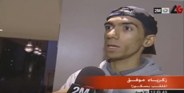 سكوزا في أخبار قناة دوزيم