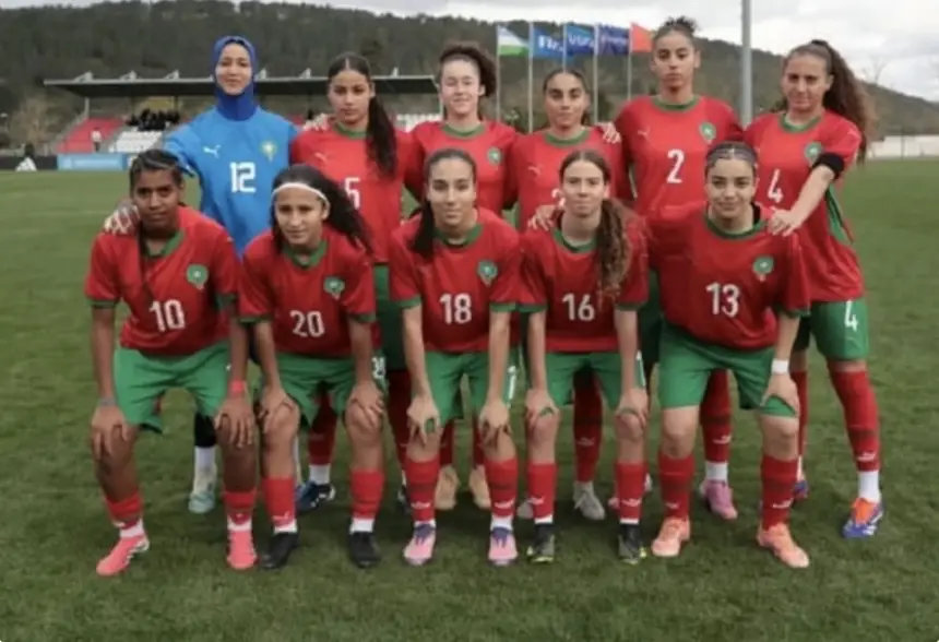 المنتخب الوطني النسوي لأقل من 17 سنة يكتسح سلوفينيا برباعية نظيفة في ألعاب البحر الأبيض المتوسط