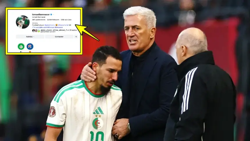 لا مغرب ولا مونديال.. "بناصر" في قلب سخرية عارمة عقب استبعاده من قائمة المنتخب الجزائري