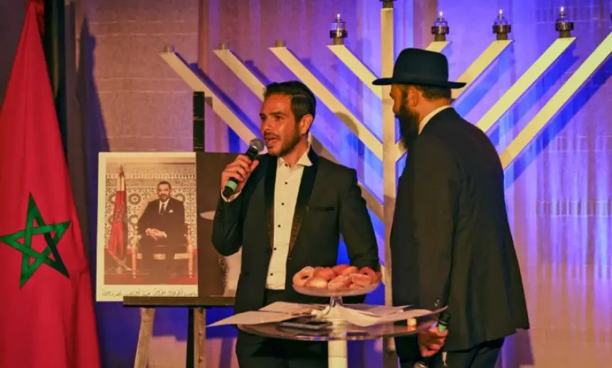 احتفاء بالنموذج المغربي للتعددية والعيش المشترك بمناسبة عيد "حانوكا"