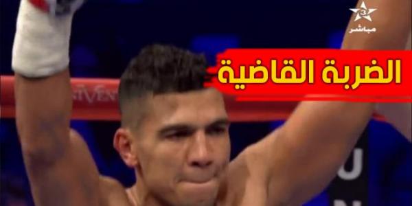 بالفيديو .. لحظة فوز محمد الربيعي بالضربة القاضية