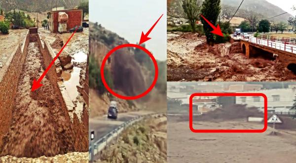 في عز الصيف: "فيضانات" غير مسبوقة تبث "الرعب" في نفوس ساكنة "بولمان" وتفضح ضعف البنية التحتية (فيديو)