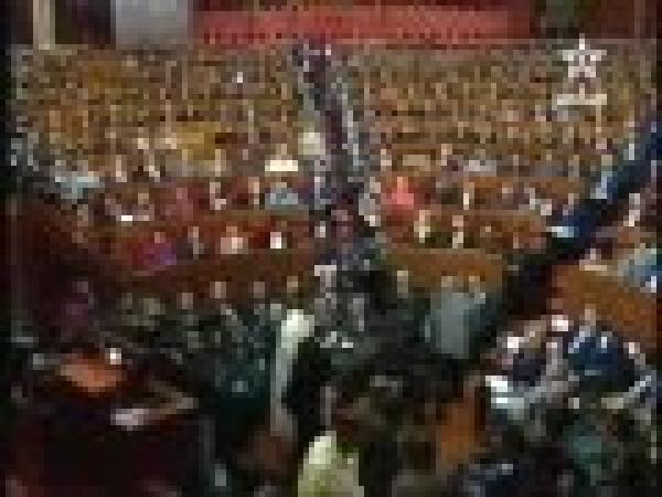 احتجاج البرلمانيات على حكومة بنكيران 
