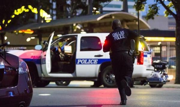 لص يسرق سيارة شرطة أميركية أمام الضابط ويهرب بها(فيديو)