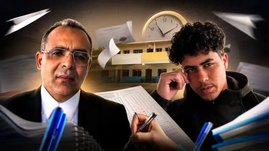 وسط تدابير صارمة.. المدير الإقليمي بالمضيق الفنيدق يواكب سير الامتحانات بمارتيل