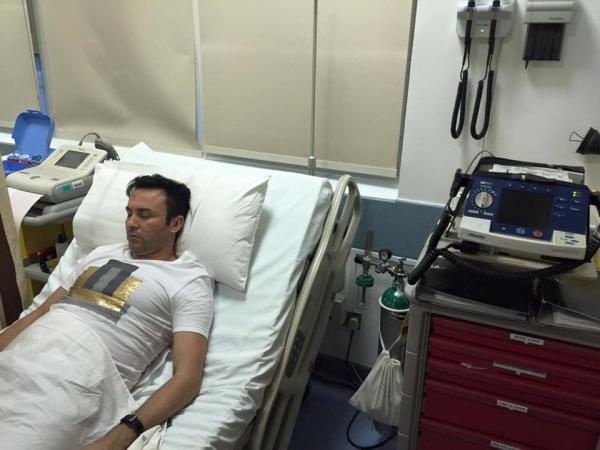 بعد ضجة فيديو كليب أغنية "36"  .. حاتم إدار يدخل المستشفى !