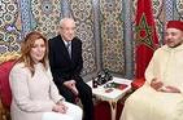 الملك يستقبل رئيسة الحكومة المستقلة للاندلس