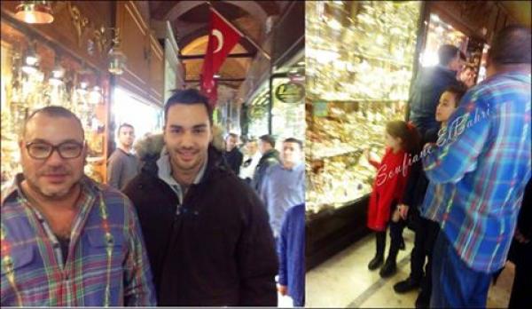 صورة : هذا ما فعله الملك محمد السادس اليوم بالبازار الكبير في إسطنبول..