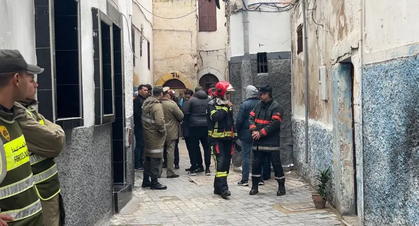 انهيار منزل بالمدينة القديمة يخلف وفـاة سيدة وإصـابة شخص آخر