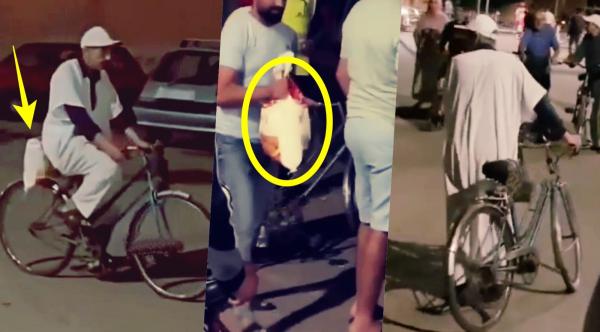 صورة وقصة.. مشهد تقشعر له الأبدان لـ"عجوز" أدهش الجميع بسلوك راق تضامنا مع منكوبي زلزال الحوز