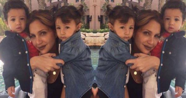 في ذكرى ميلادها.. الأميرة للا سكينة تظهر رفقة نجليها التوأم الحسن و آية ( الصورة )