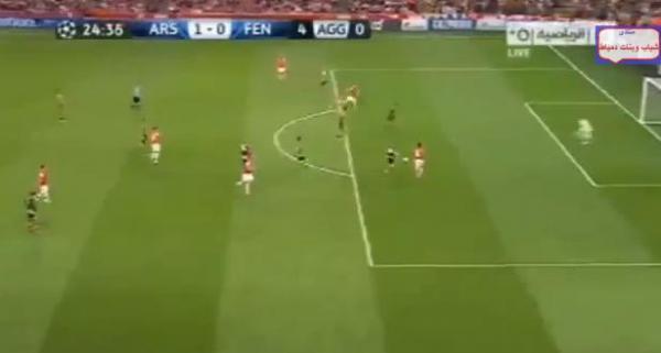 اهداف مباراة ارسنال 2-0 فنربخشه