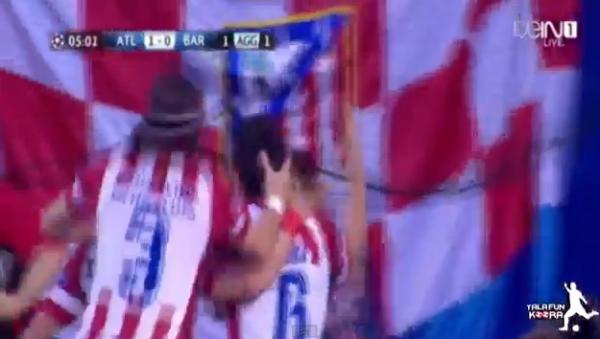 هدف مباراة برشلونة و أتليتيكو مدريد