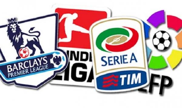 ترتيب فرق الصدارة في أبرز البطولات الأوروبية