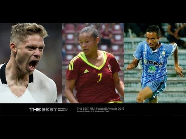 تعرف علي الفائز بجائزة بوشكاش لــ " افضل هدف لعام 2016 " ؟!