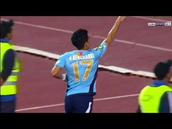 بالفيديو: بنشرقي يعدل النتيجة للوداد في مرمى الأهلي المصري