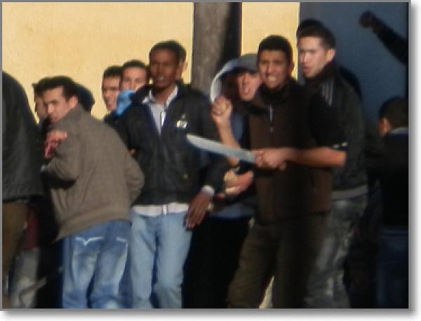 مواجهات دامية بين طلبة "قاعديين" وشباب حي صفيحي بفاس