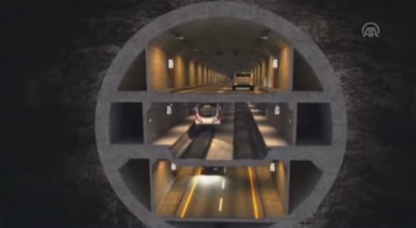 إسطنبول تستعد لبناء أول نفق في العالم بثلاثة طوابق