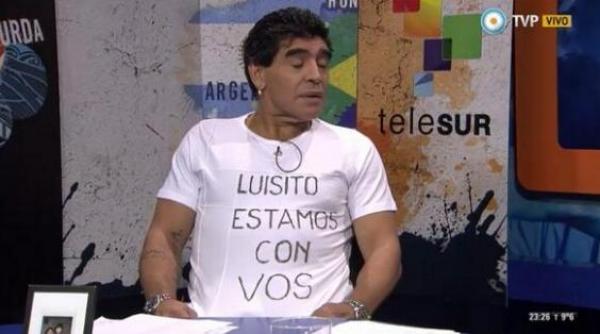 مارادونا : لماذا لم يعاقب نيمار مثل سواريز!