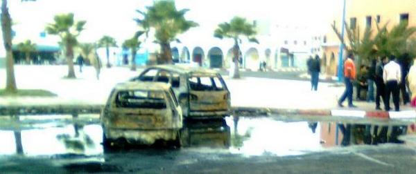 عملاء لبوليساريو وراء أعمال التخريب في الداخلة 