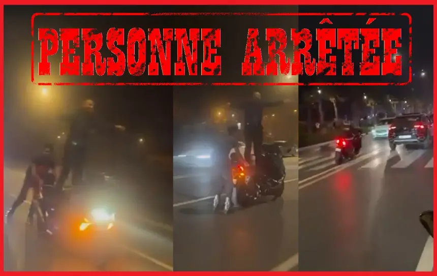 الأمن يوقف مشتبهًا فيه في سياقة استعراضية خطيرة بأنفا