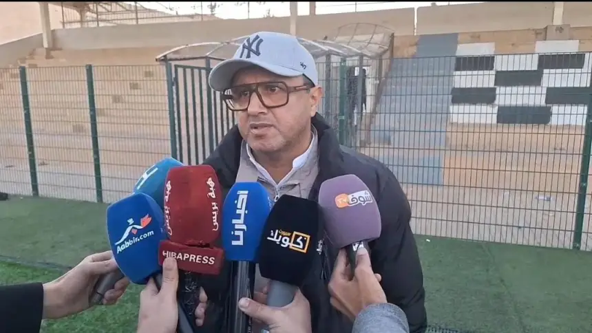 مدرب الاتحاد الاسلامي الوجدي: عملنا أخطأ أمام المولودية وضيعنا الفوز بالدربي
