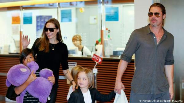 أنجلينا جولي تخسر معركة الحضانة أمام براد بيت