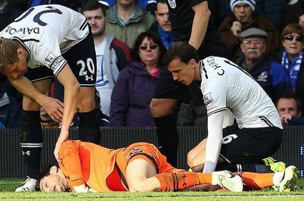 قانون جديد في كرة القدم جديد بسبب فقدان لوريس وعيه